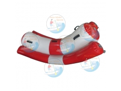 anti 0.9mm PVC branda En kaliteli 5 ayak şişirilebilir su sallanmak yalpalamak su Park oyuncakları
